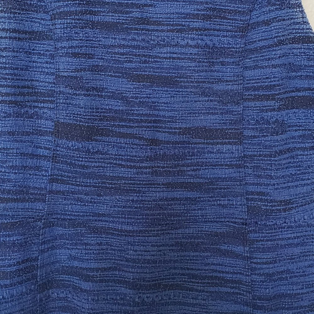 Electric blue shift dress - Picture 5 of 6